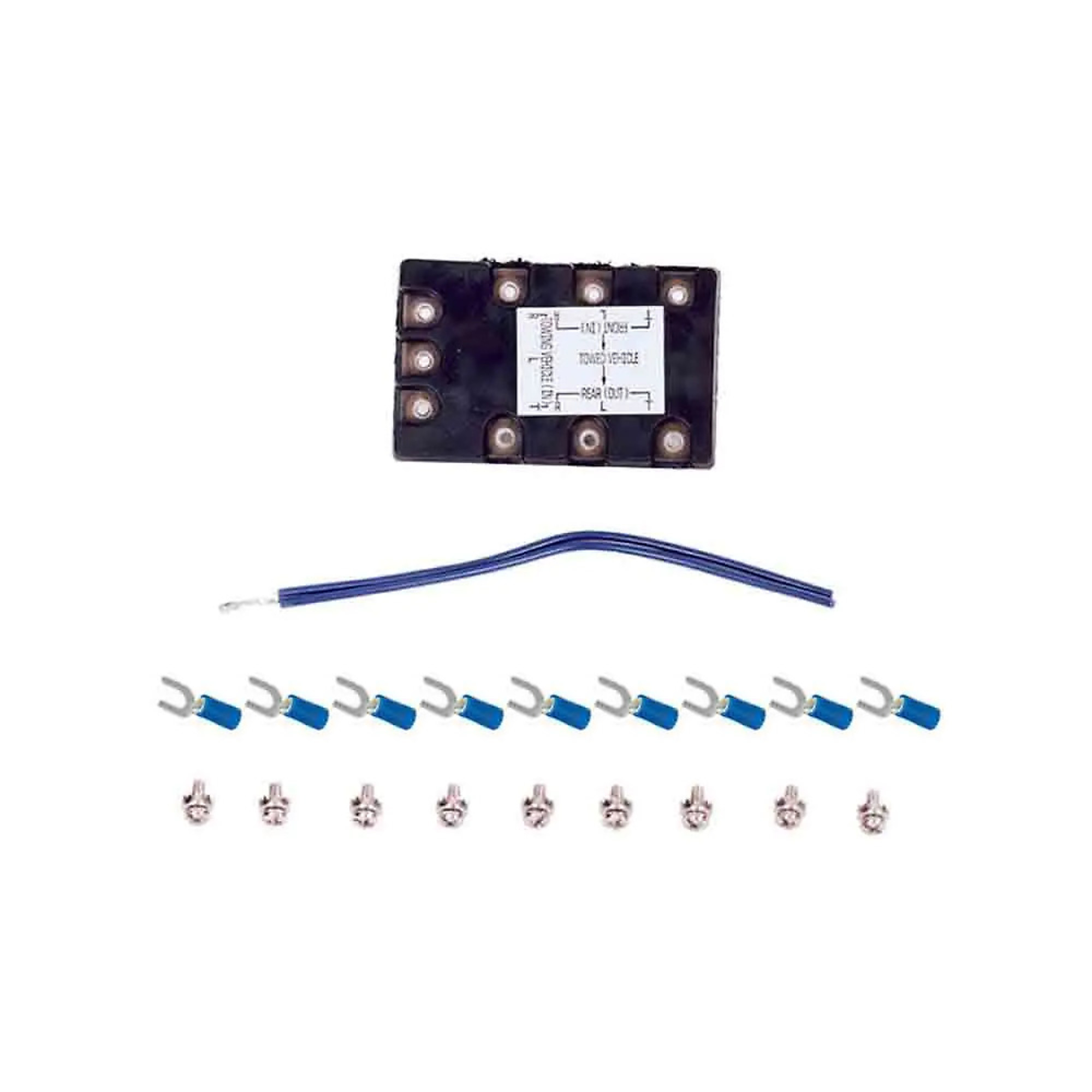 Blue Ox Tow Light Wire Kit — 9-Terminal Diode Block Pack, 4 AMP Diodes, Model# BX8863
